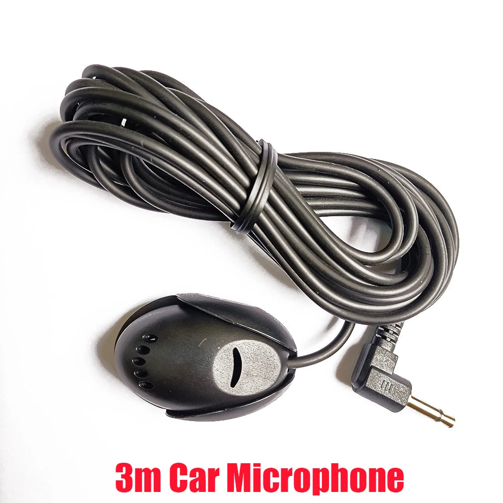 Car Audio Microphone 3.5mm External Mic for Car Vehicle Head Unit Bluetooth Enabled Stereo Radio GPS DVD  Mikrofo / Microfon