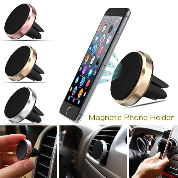 Magnetic Phone Holder For Phone In Car Air Vent Mount Universal Mobile Smartphone Stand Magnet Support Cell Holder