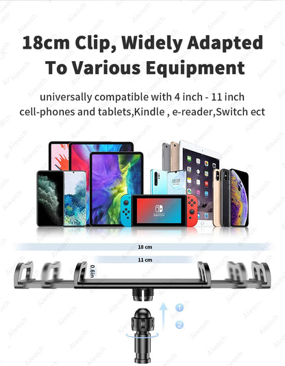 Tablet Bracket for Bed Desk Gooseneck Tablet Stand Flexible Long Arm Clamp 11 inch Tablet Holder For Smartphone Redmi Lenovo Pad