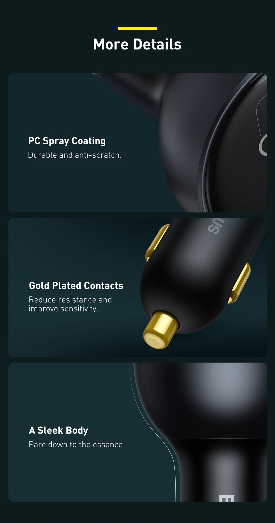 Baseus 160W Car Charger QC 5.0 Fast Quick Charging PPS PD3.0 USB Type C Car Phone Charge For iPhone 13 14 15 Pro Laptops Tablets