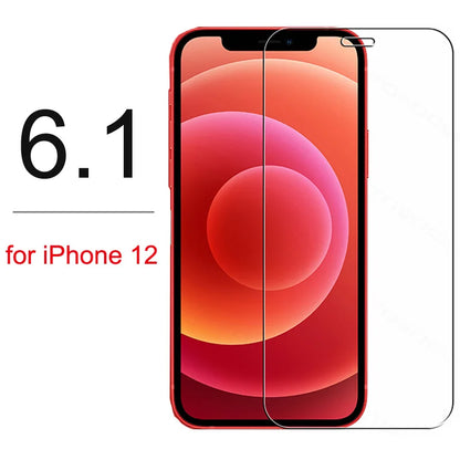 Tempered Glass for iPhone 6 6S Screen Protector for iPhone 7 Plus Glass Film for iPhone 8 plus X 5 5S Protection 12 Pro Max 11