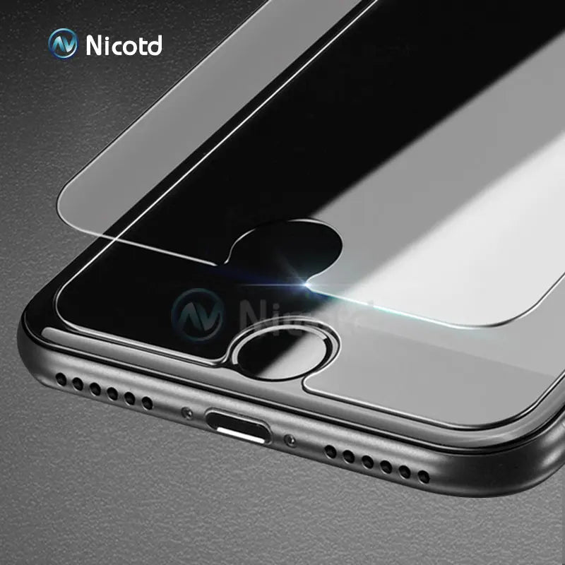 Tempered Glass for iPhone 6 6S Screen Protector for iPhone 7 Plus Glass Film for iPhone 8 plus X 5 5S Protection 12 Pro Max 11