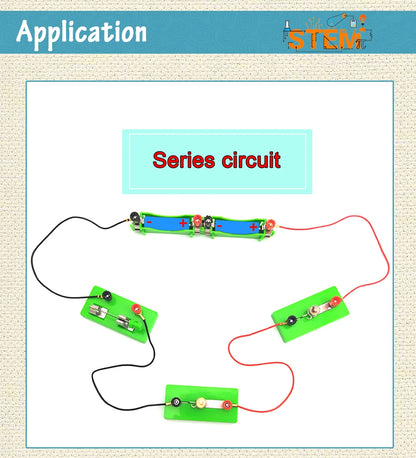 2pcs Plastic Electrical Physical Equipment Experimental Physics 1*AA Battery Packs Box Case Holders