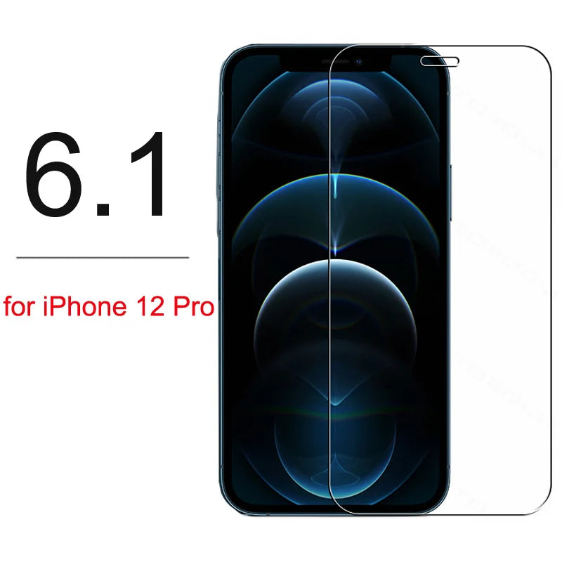 Tempered Glass for iPhone 6 6S Screen Protector for iPhone 7 Plus Glass Film for iPhone 8 plus X 5 5S Protection 12 Pro Max 11