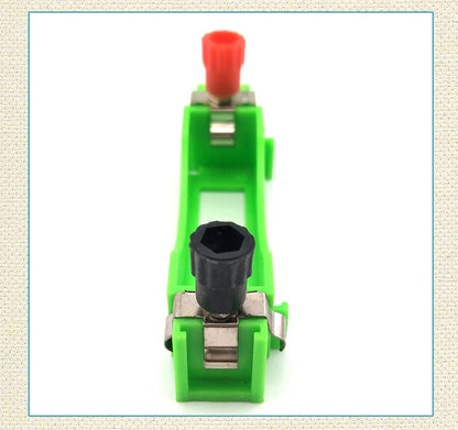 2pcs Plastic Electrical Physical Equipment Experimental Physics 1*AA Battery Packs Box Case Holders