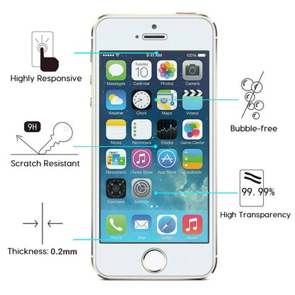 3D full Cover Tempered Glass protection For iphone 5 5S SE 2016 Screen Protector For iphone 5S SE 5C Glass Protective Film