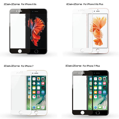 Full Cover Tempered Glass For iPhone 7 8 6 6s Plus X Screen Protector Cover For iPhone 6 6S 8 7 Plus Film Protection Glass