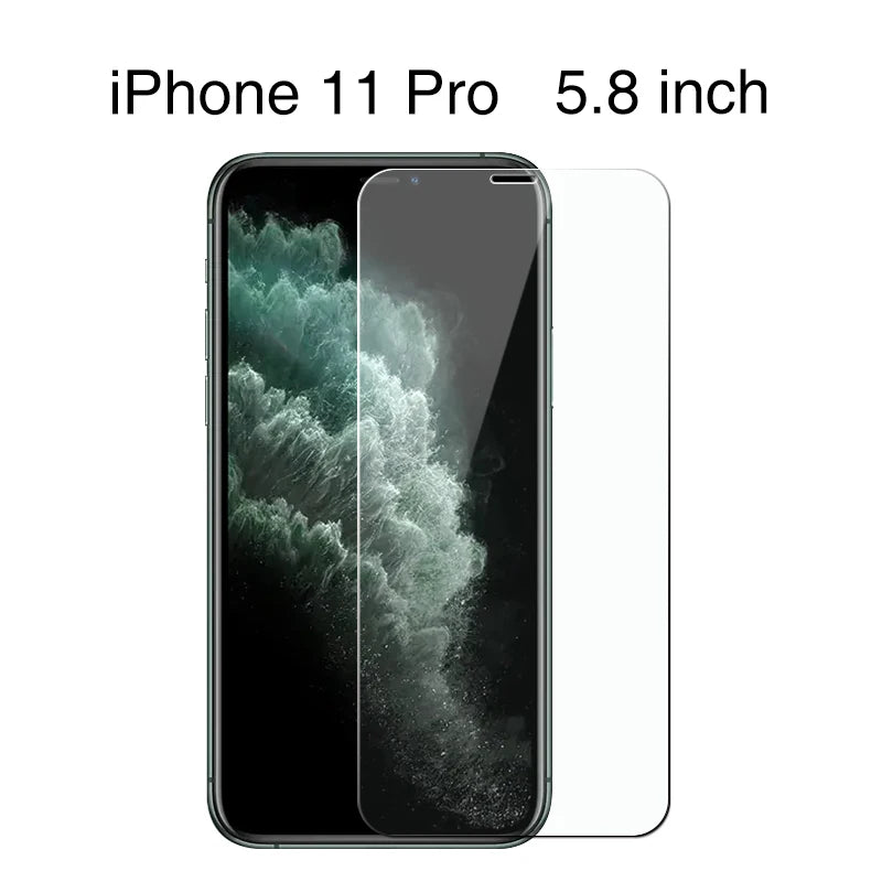 Tempered Glass for iPhone 6 6S Screen Protector for iPhone 7 Plus Glass Film for iPhone 8 plus X 5 5S Protection 12 Pro Max 11