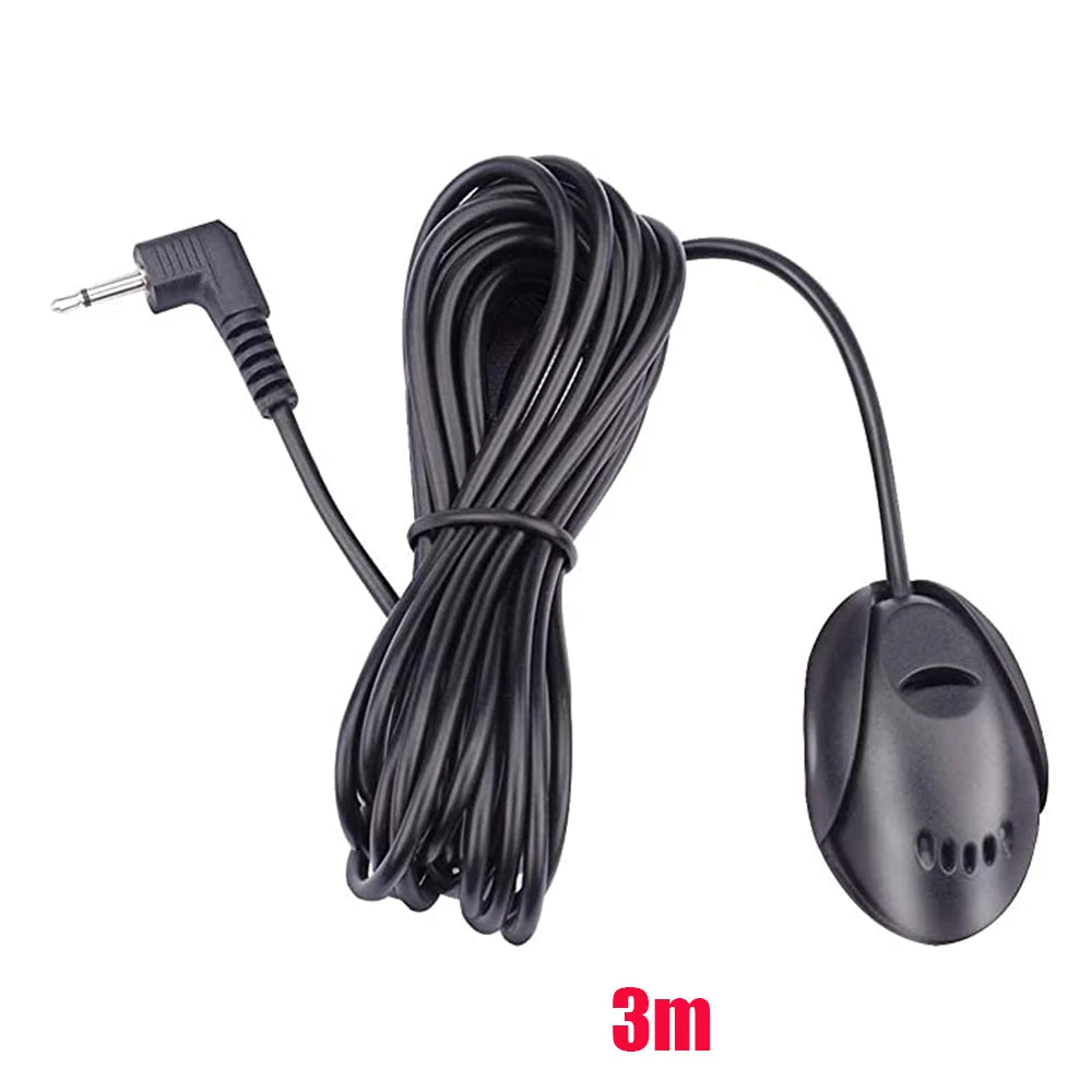 Car Audio Microphone 3.5mm External Mic for Car Vehicle Head Unit Bluetooth Enabled Stereo Radio GPS DVD  Mikrofo / Microfon