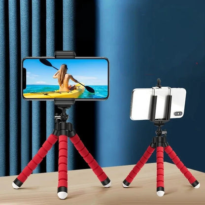 Tripods Tripod For Phone Mobile Camera Holder Clip Smartphone Monopod Tripe Stand Octopus Mini Tripod  For Phone