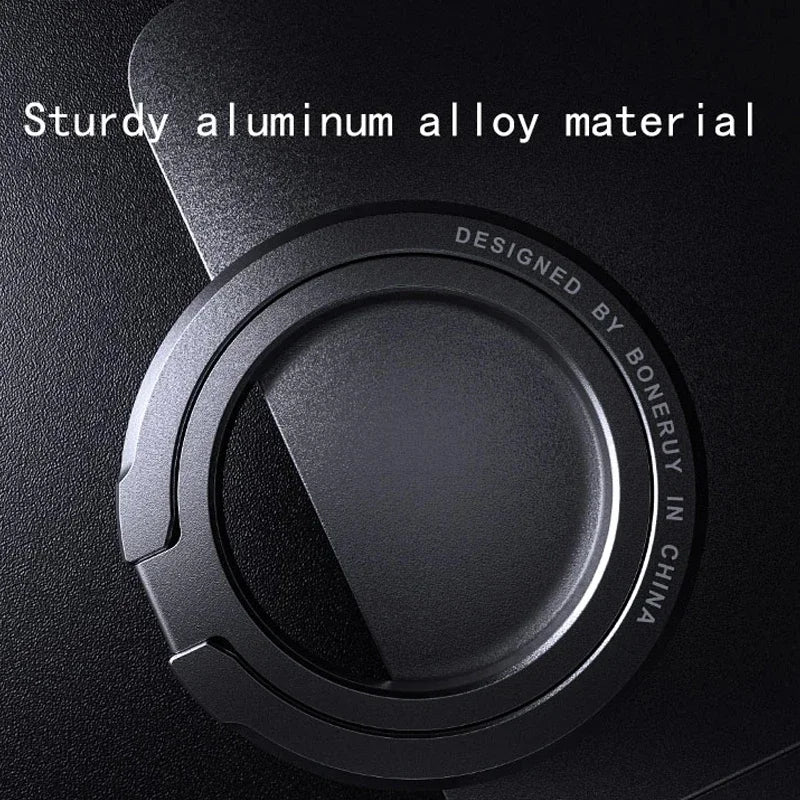 Magnetic Finger Ring Holder For MagSafe Phone Smartphone Accessories for iPhone 14 15 Pro/Max Mini Magnet Phone Stand Grip Mount