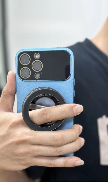 Magnetic Metal 1Pcs Strong Suction Rotating Double And Sided Sdsorption Alloy Portable Universal Desktop Creative