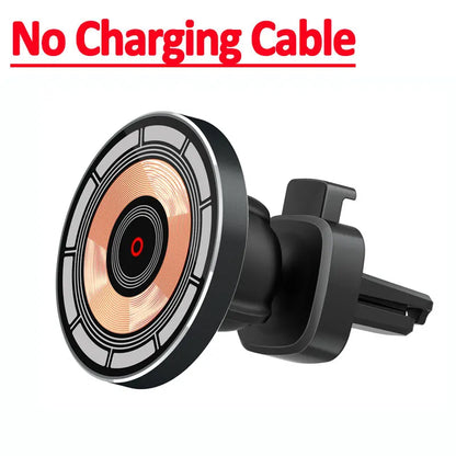 30W Magnetic Car Wireless Charger Air Vent Car Phone Holder Mount for iPhone 14 13 12 Pro Max Macsafe Car Fast Charging Station