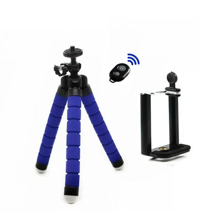 Tripods Tripod For Phone Mobile Camera Holder Clip Smartphone Monopod Tripe Stand Octopus Mini Tripod Stativ For Phone Camera