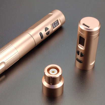 K6003 Wireless Pen Tattoo Machine with 2 Battery Packs for Eyebrow Permanent Makeup