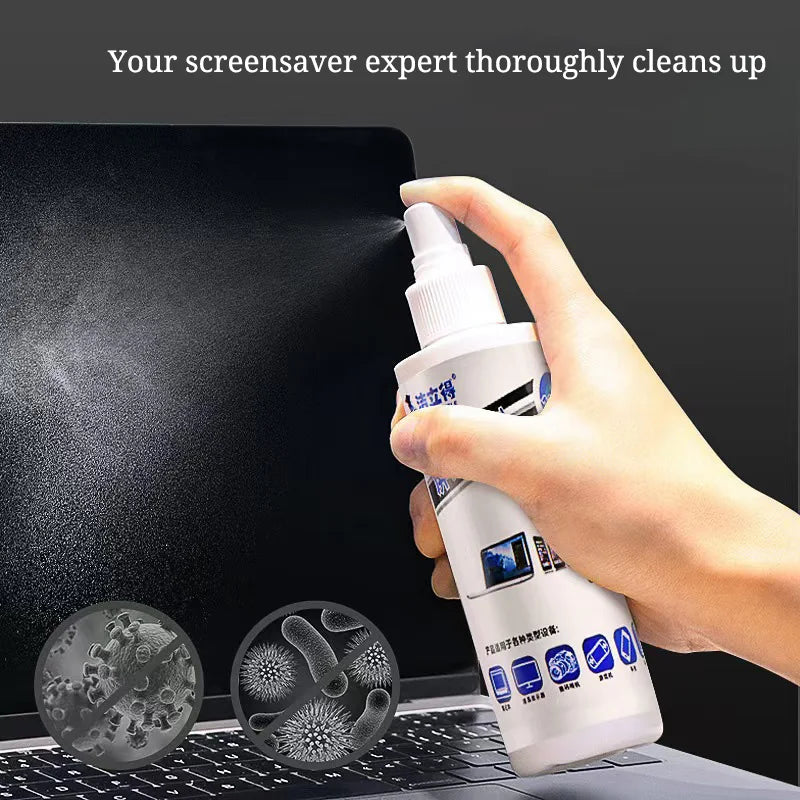 KCL-1005 Cleaning Kit Computer Periphery LCD Screen Universal LCD Screen Cleaning Three piece Cleaning Kit