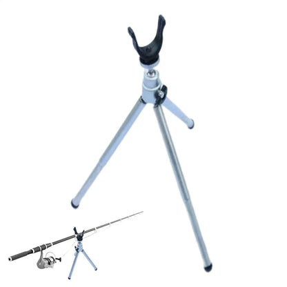 Tripod Stand For Fishing Poles Ice Fishing Rod Holder Retractable Fishing Rod Bracket Shrinkable Tripod For Fishing