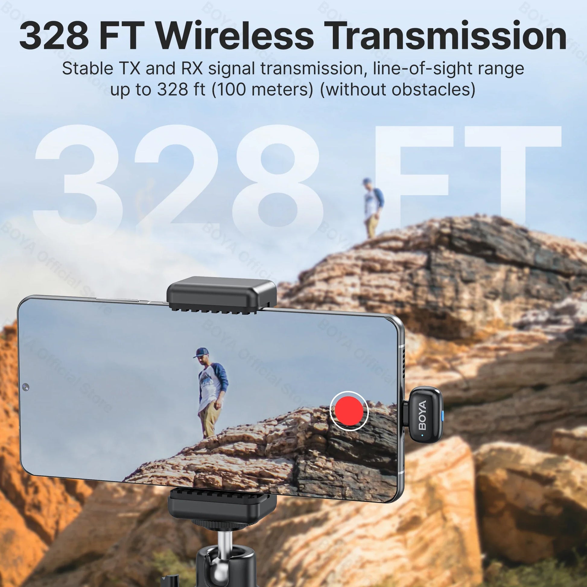 BOYA® Wireless Lavalier Microphone - Smallenterprised 