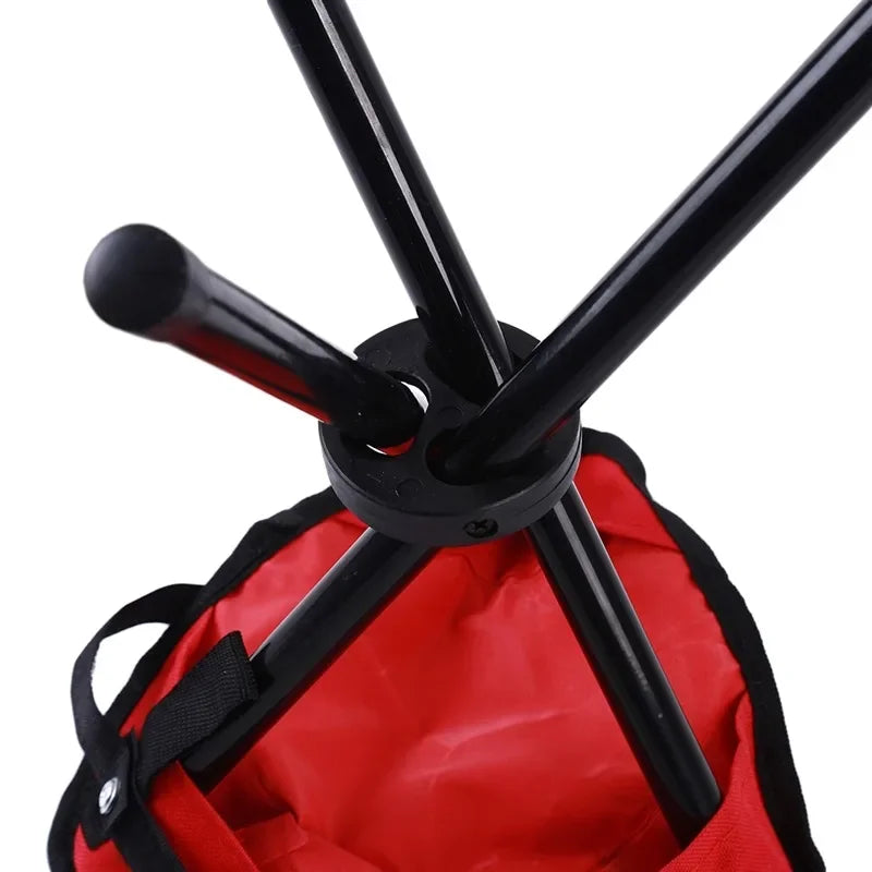 Must-Have Portable Steel Foldable Tripod Stool – Multipurpose For Picnic, Camping, Hiking & Fishing