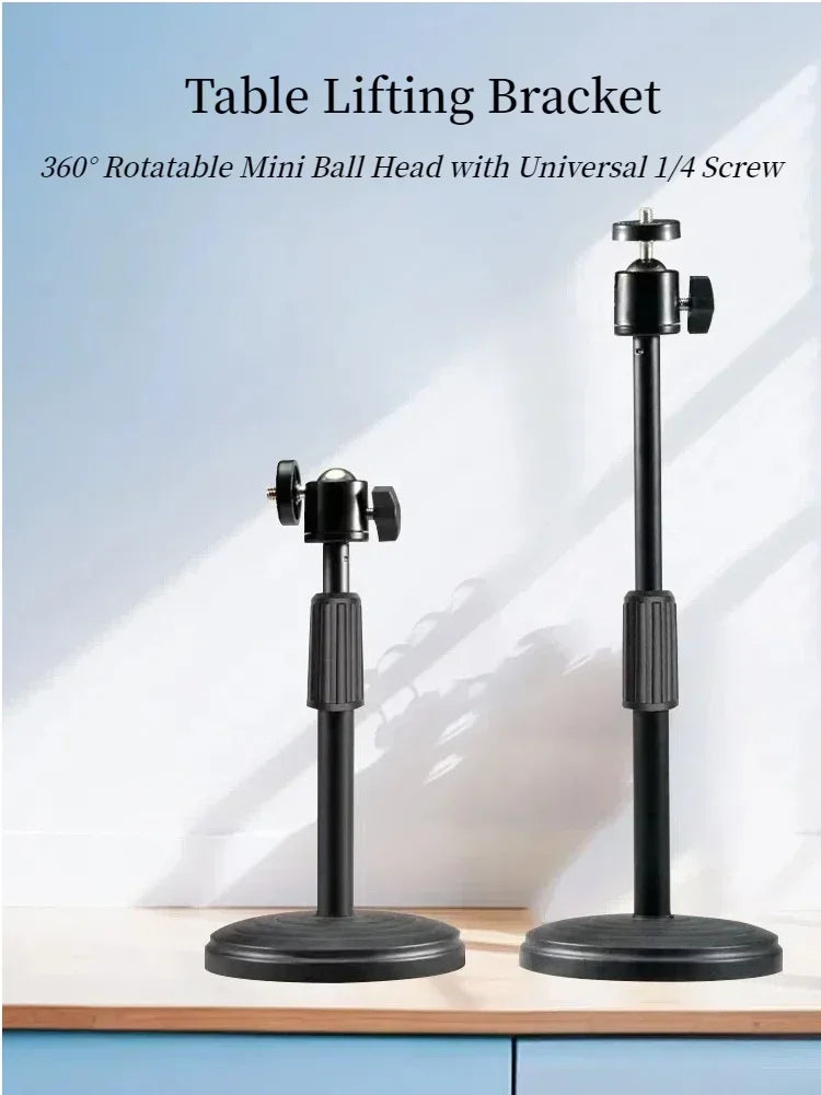 Desktop Tripod for Phone Smartphone Phone with Phone Holder Stand Bracket Tripe for Mobile Telefoon Statief Stand Table