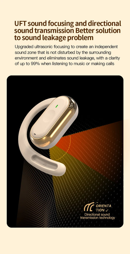 Bluetooth 5.4 Earphones Wireless Headphone Smart Adjustable Touch Sports Waterproof Earbuds Stereo Music Headset For Xiaomi