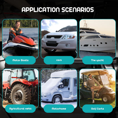 Solar System Charger 12V 60A Lifepo4/Lithium Battery Power Adapter 60A 12.8V Adjustable Current/Voltage Battery Accessories