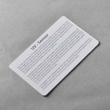 UV Test Card Premium UVB Test Card UV Sanitizer Test Strips For All UVA/UVB/UVC Device Phone Cleaner/UV Sterilizer BB-1