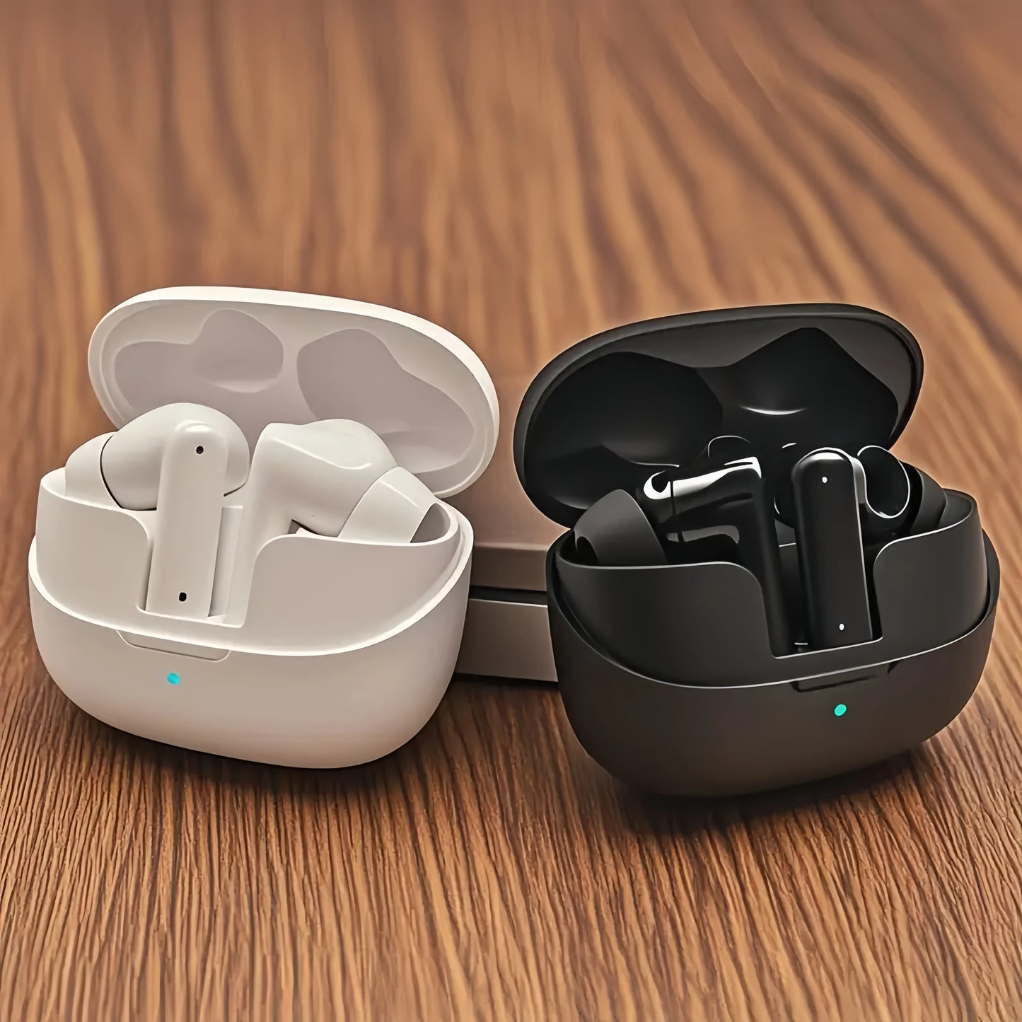 Bluetooth Earphones Wireless Earbuds with Microphone for All Phones Running Android iOS Black