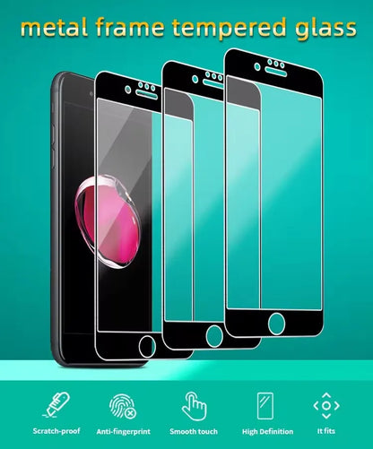 5Pcs Screen Protector on the for iPhone 7 8 6 6S Plus Tempered Glass For Se 2020 2022