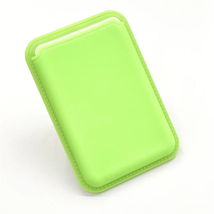 MagSafe Magnetic Luxury Leather Card Holder - Smallenterprised 