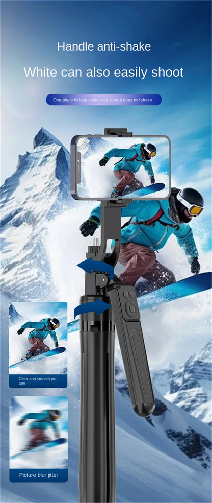 Tripod for Smartphone Camera,Tripods Stand With Wireless Bluetooth,Selfie Stick brackets with Phone Holder for Vlog/Video