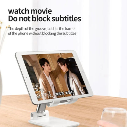 Desk Mobile Phone Holder Stand For IPhone IPad Xiaomi Adjustable Desktop Tablet Holder Universal Table Cell Phone Stand