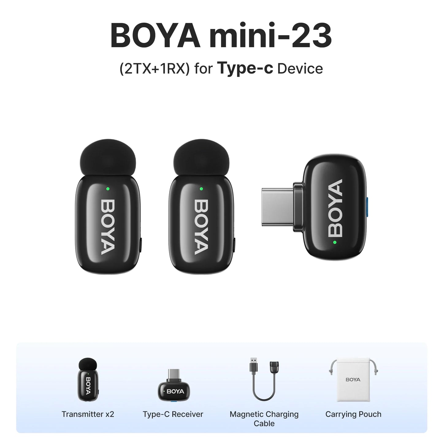 BOYA® Wireless Lavalier Microphone - Smallenterprised 