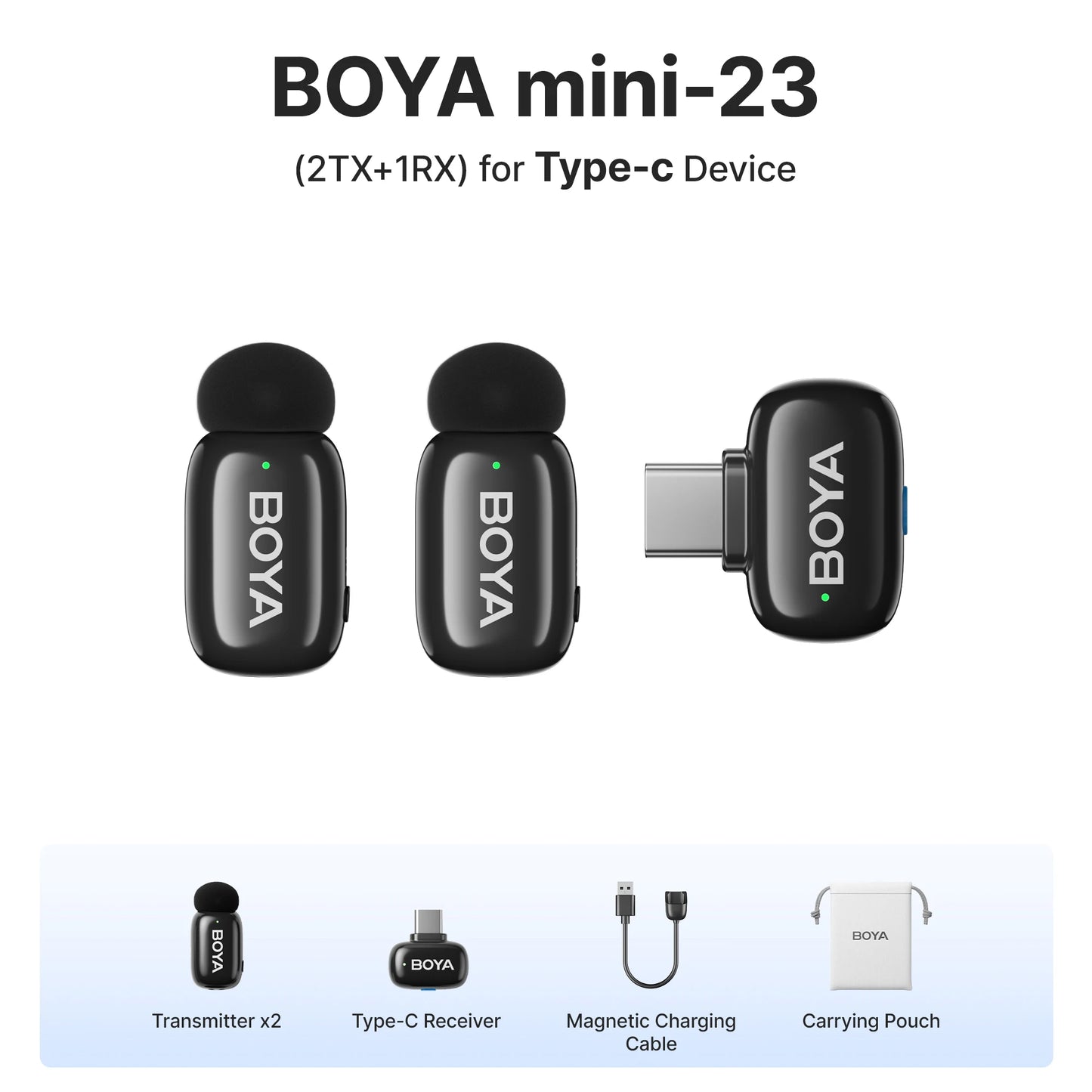 BOYA® Wireless Lavalier Microphone - Smallenterprised 