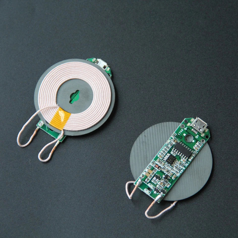 10W 15W 20W High Power Wireless Charger Transmitter Module Type C Micro USB + Coil QC/PD/QI Standard Fast Charging Circuit Board