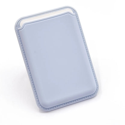 MagSafe Magnetic Luxury Leather Card Holder - Smallenterprised 