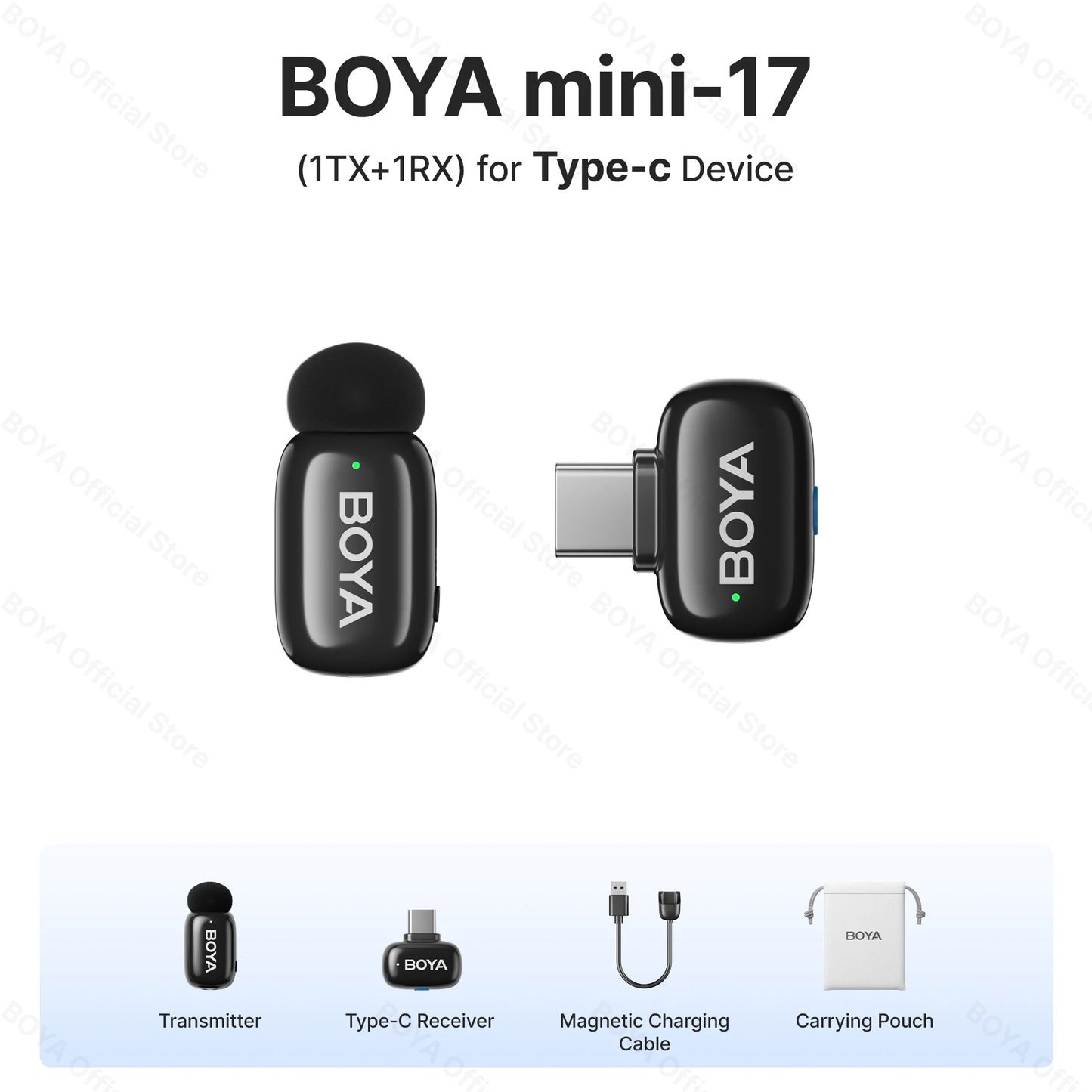 BOYA® Wireless Lavalier Microphone - Smallenterprised 