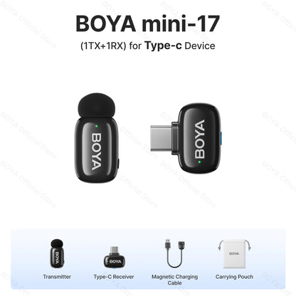 BOYA® Wireless Lavalier Microphone - Smallenterprised 