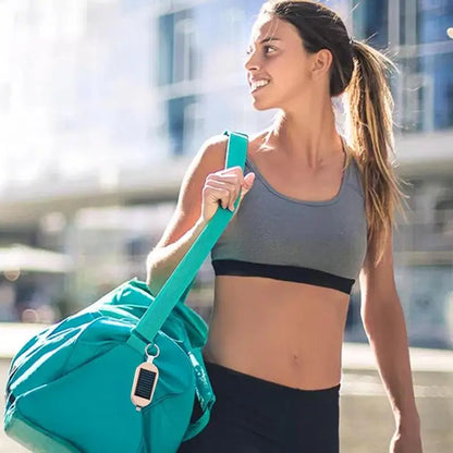 Solar Keychain Charger Solar Power Bank Fast Charging Wireless Charger Solar Pocket Chargers External Power Bank Keychain