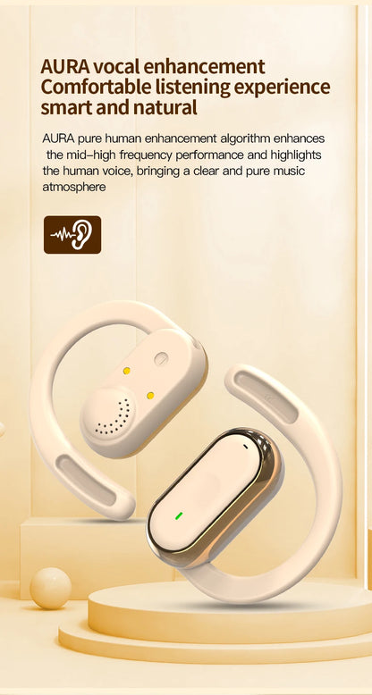 Bluetooth 5.4 Earphones Wireless Headphone Smart Adjustable Touch Sports Waterproof Earbuds Stereo Music Headset For Xiaomi