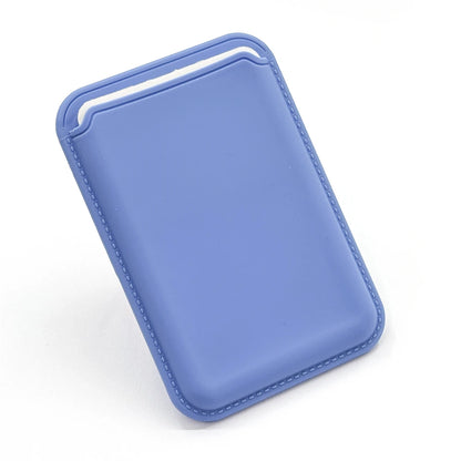 MagSafe Magnetic Luxury Leather Card Holder - Smallenterprised 