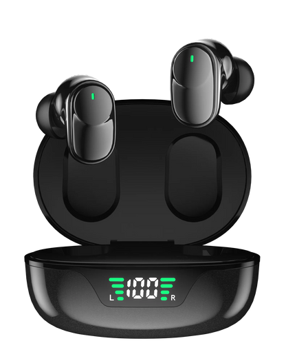 Bluetooth 5.3 Wireless Earbuds Touch Control AI ENC for Clear Calls,Customized EQ APP,Low Latency Game Mode,Long Playtime,type-c