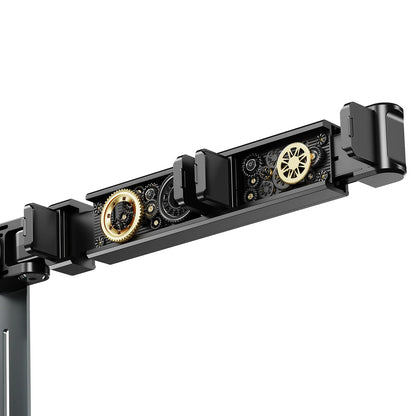 Foldable Bed/Desk Arm Mount Tablet Holder 360° Rotation Adjustable Aluminum Alloy Tablet Stand for IPad iPhone 4-12.9Inch Device