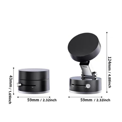 Magnetic Household Mobile Phone Holder Double-sided Adsorption Foldable Mini Multi-function Navigation Car Mobile Phone Holder