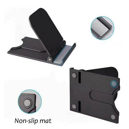 Desk Stand For Mobile Phone Portable Foldable CellPhone Stand Holder Desktop Bracket For iPhone 15 14 13 Pro Max iPad Smartphone