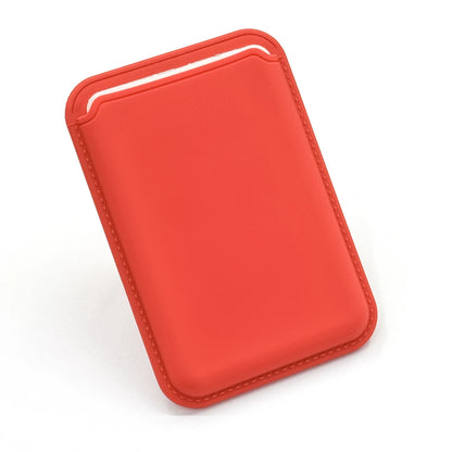 MagSafe Magnetic Luxury Leather Card Holder - Smallenterprised 