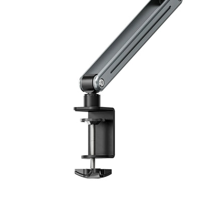 Foldable Bed/Desk Arm Mount Tablet Holder 360° Rotation Adjustable Aluminum Alloy Tablet Stand for IPad iPhone 4-12.9Inch Device