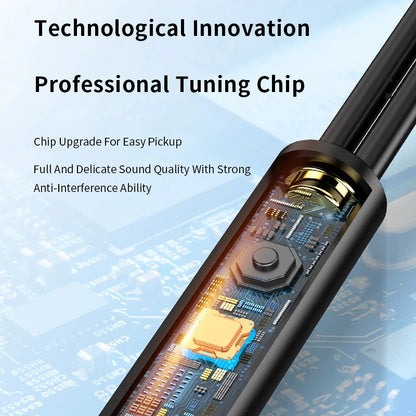 Wired Earphones Half In Ear Type 3.5mm Dual Plug Gaming Headset HiFi Bass Stereo Curved HD Earbuds For Laptops Mobile Phones