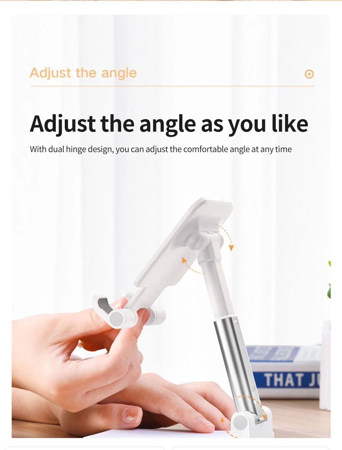 Desk Mobile Phone Holder Stand For IPhone IPad Xiaomi Adjustable Desktop Tablet Holder Universal Table Cell Phone Stand