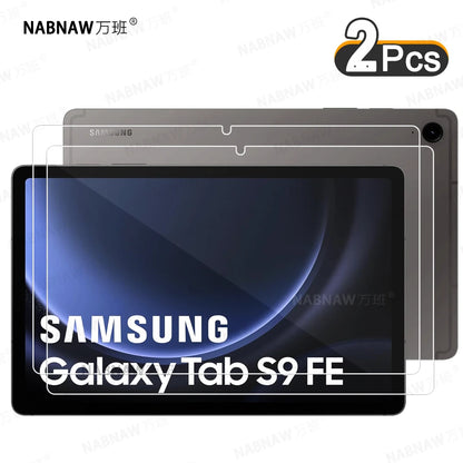 2 Pieces HD Scratch Proof Screen Protector Tempered Glass For Samsung Galaxy Tab S9 FE 10.9-inch SM-X510 X516B Protective Film